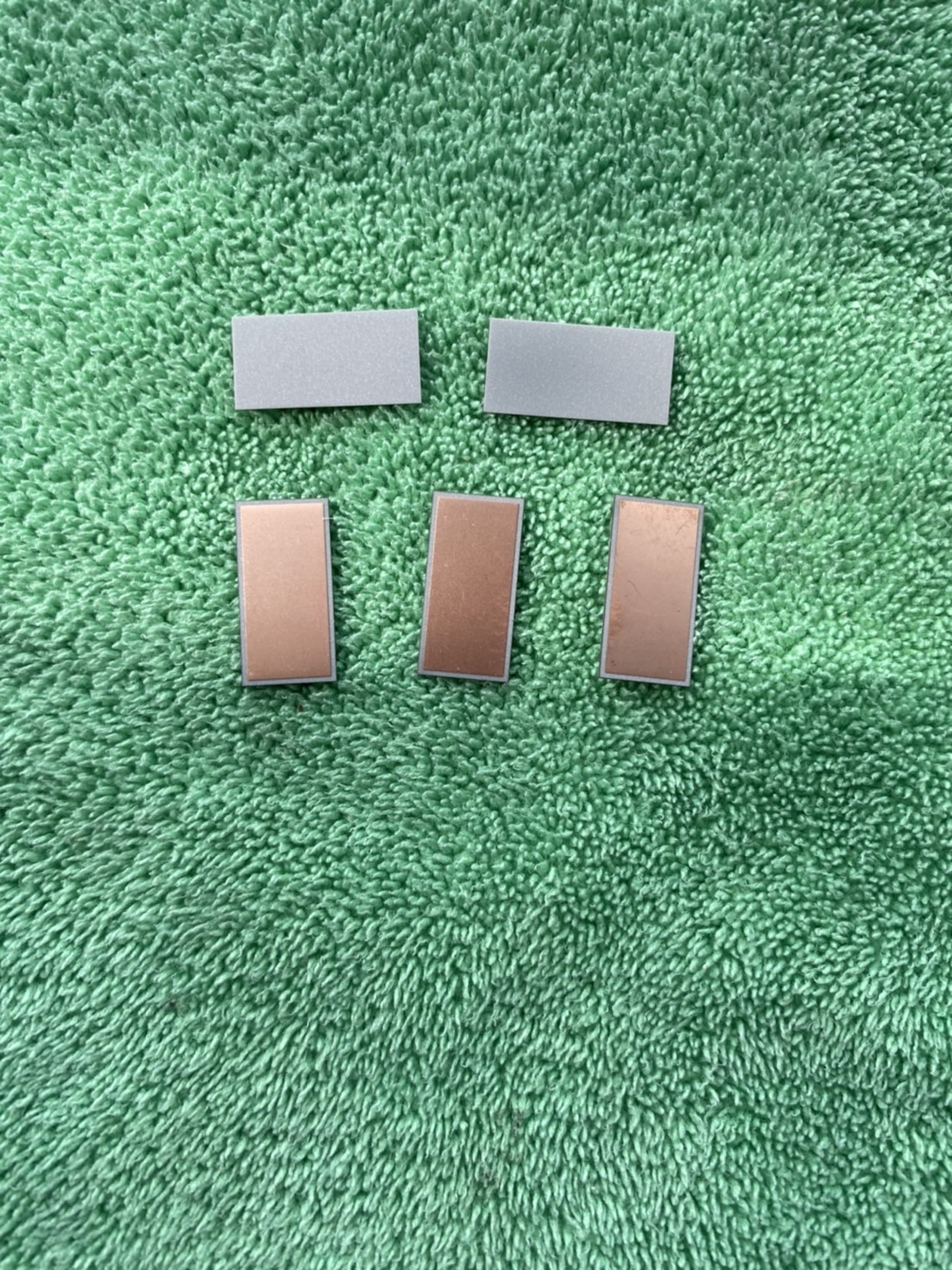 Silicon Nitride (Si3N4) printed circuit board (PCBs) coated with copper (customized square)